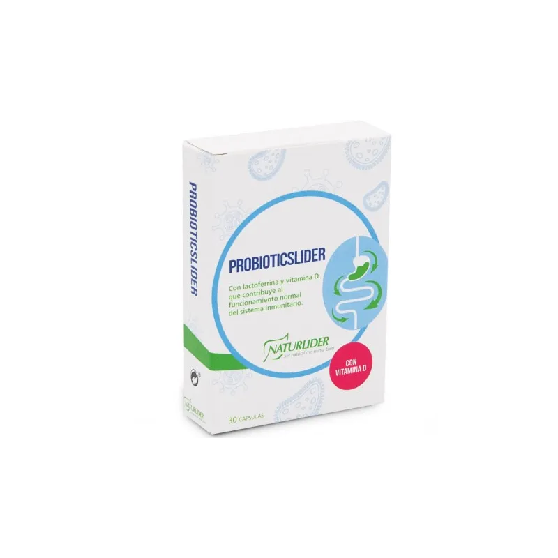 Probioticslider, 30 cápsulas vegetales