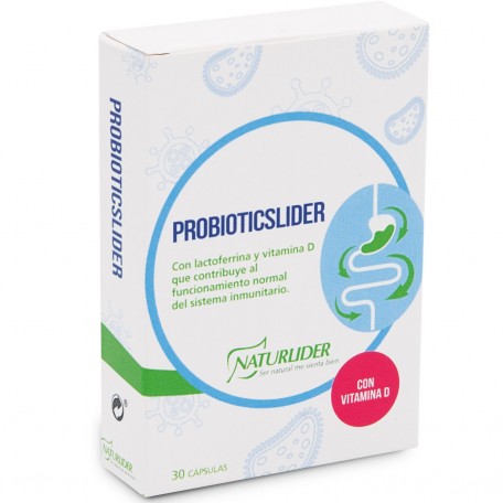 Probioticslider, 30 cápsulas vegetales