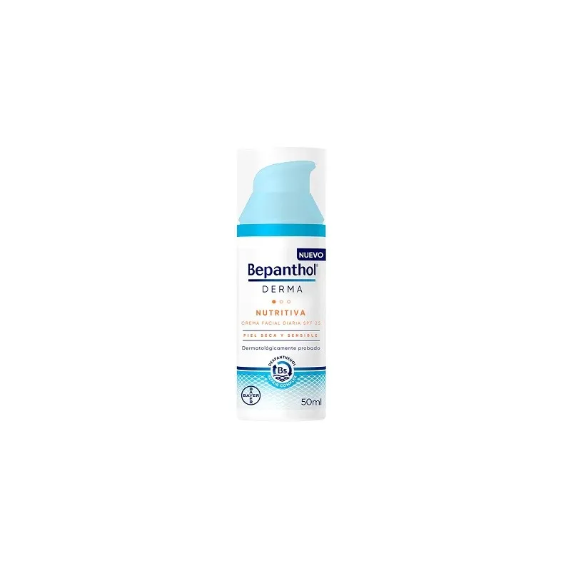 Bepanthol Derma Nutritiva Crema Facial Diaria SPF25, 50 ml