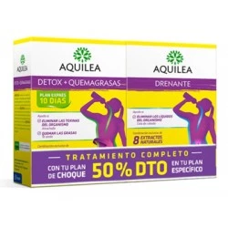 Aquilea plan exprés 10 días detox+drenante, 10 sticks + 15 sticks