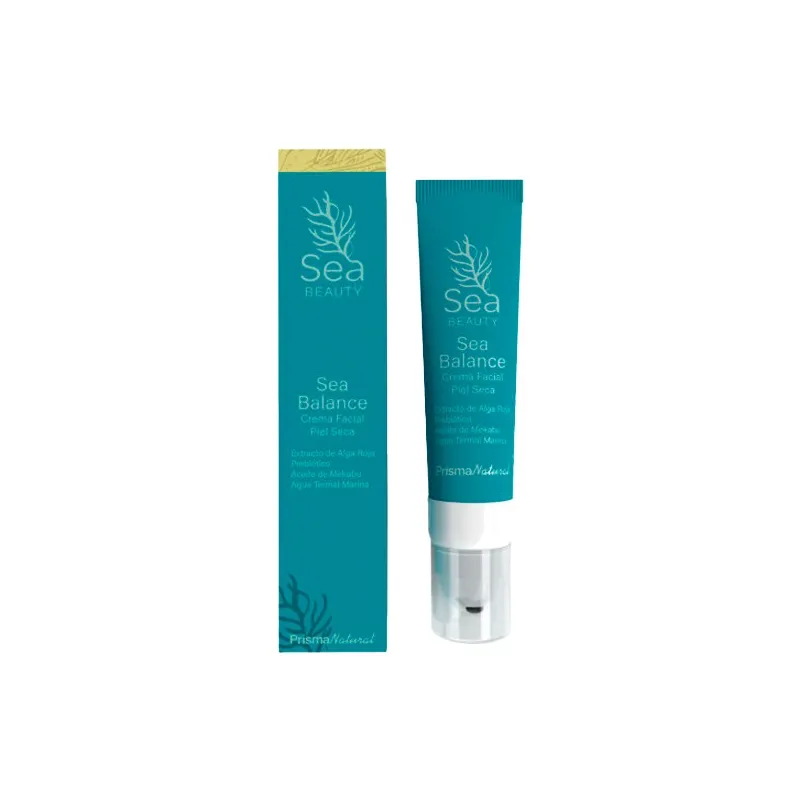 Sea beauty balance crema facial seca, 50ml