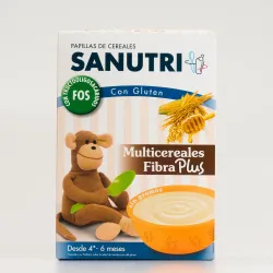 Sanutri Multicereales Fibra Plus, 600g.