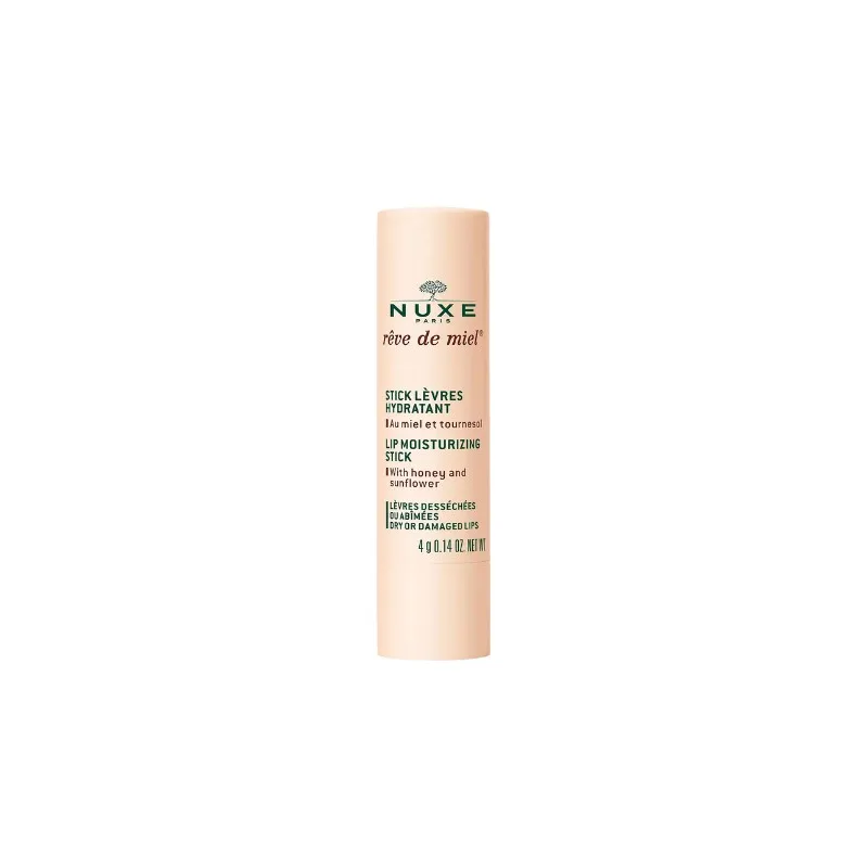 NUXE Rêve de Miel Stick Labios Hidratante, 4g.