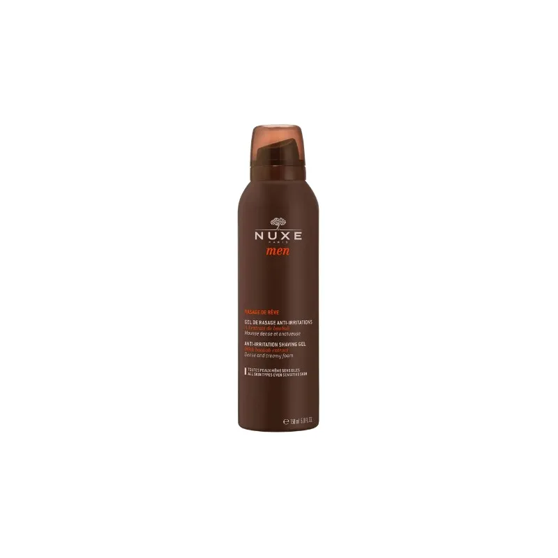 NUXE Men Gel de Afeitar Anti-irritaciones, 150ml.