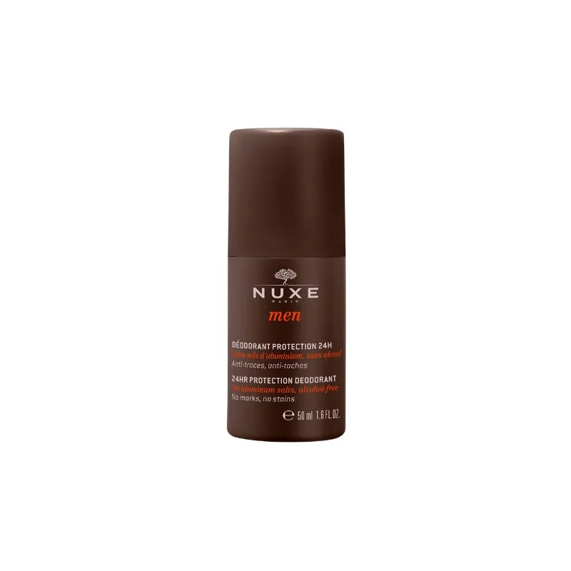 NUXE Men Desodorante Protección 24 h, 50ml.	