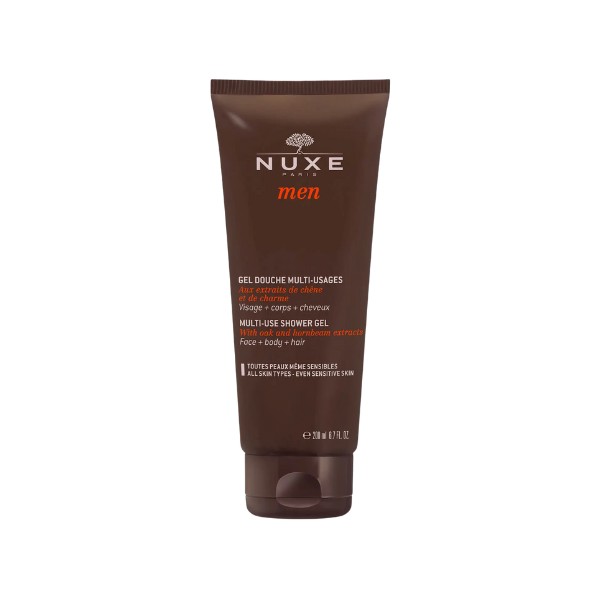 NUXE Men Gel de Ducha Multiusos, 200ml.