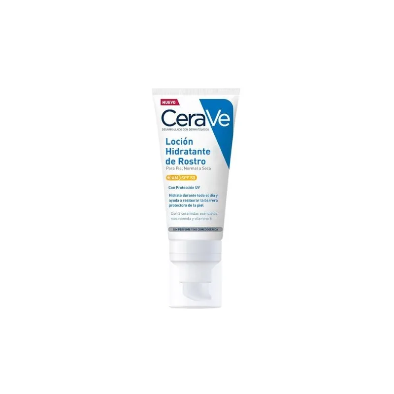 Cerave loción hidratante para el rostro SPF50, 52ml Cerave loción hidratante para el rostro SPF50, 52ml