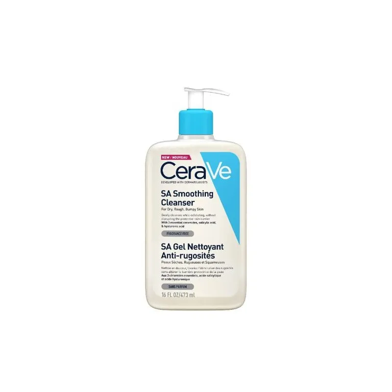 Cerave limpiador suavizante antirrugosidades, 473ml