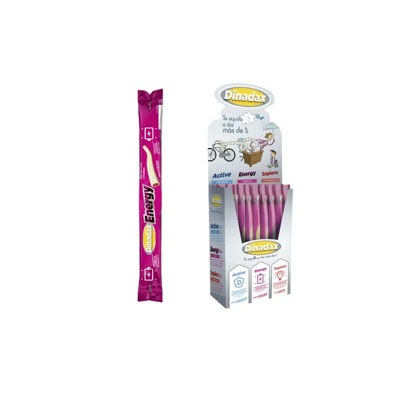 Dinadax Energy sabor fresa | Farmacia Barata