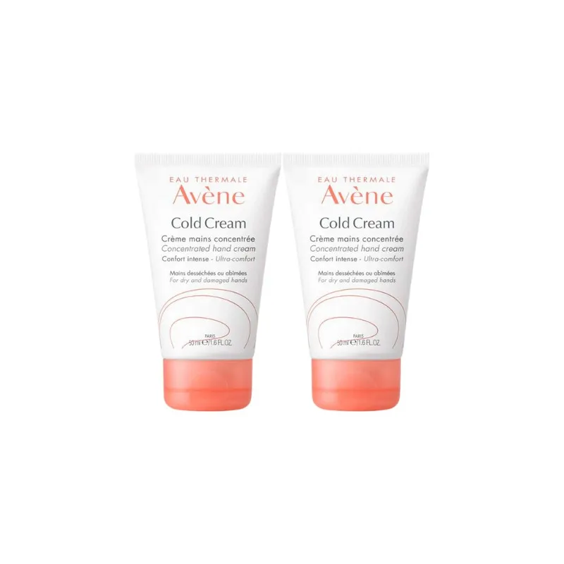 Avene Cold Cream crema de mano pack 2 unidades, 50 ml