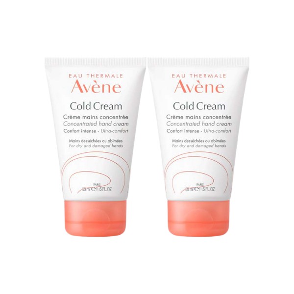 Avene Cold Cream crema de mano pack 2 unidades, 50 ml