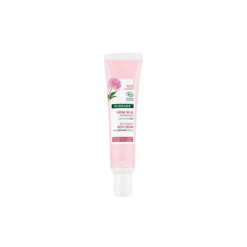 KLORANE PEONÍA BIO CREMA RICA CALMANTE, 40 ML