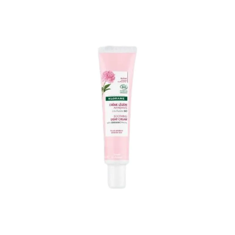KLORANE PEONÍA BIO  CREMA LIGERA CALMANTE, 40 ML