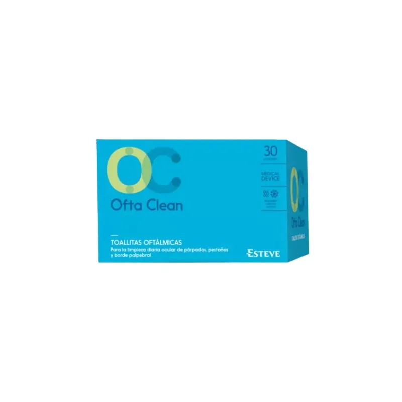 Oftaclean. 30 toallitas monodosis