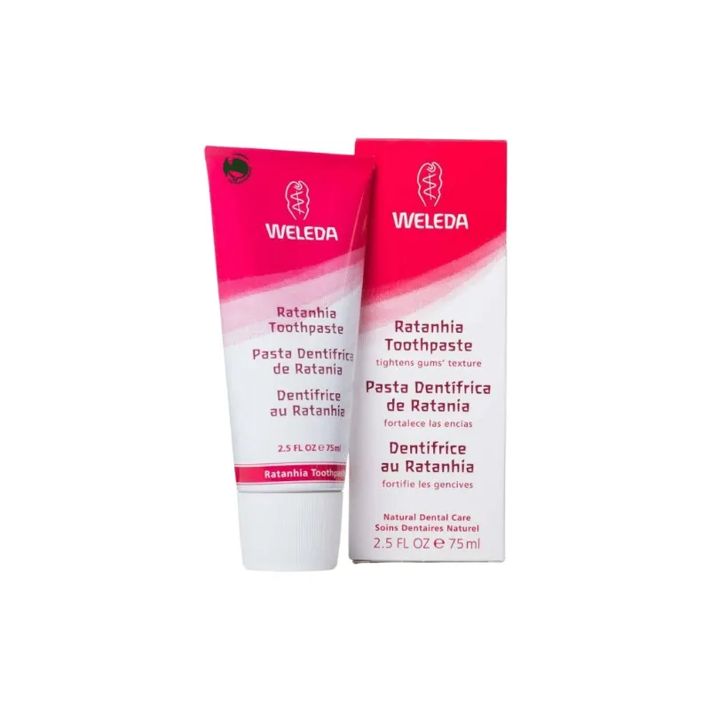 Weleda Pasta Dentífirca de Ratania, 75ml.