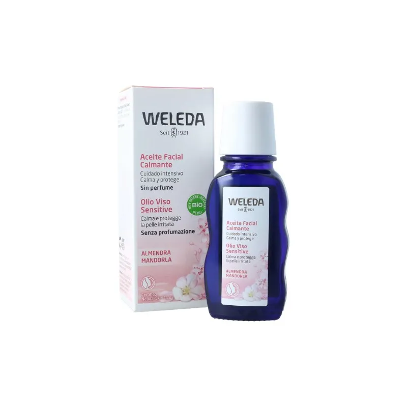 Weleda Aceite Facial Calmante de Almendra, 50 ml. Weleda Aceite Facial Calmante de Almendra, 50 ml.