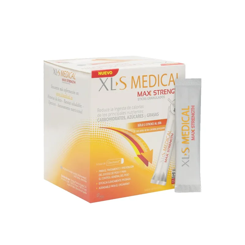 XLS Medical MAX Strength, 60 sticks. XLS Medical MAX Strength, 60 sticks.