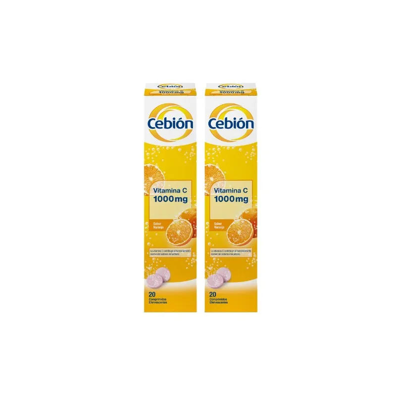 Cebion vitamina C duplo, 2x40 comp