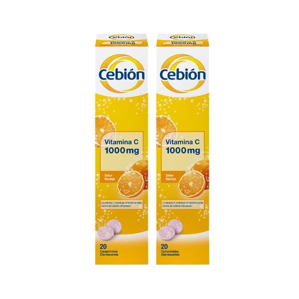Cebion vitamina C duplo, 2x40 comp