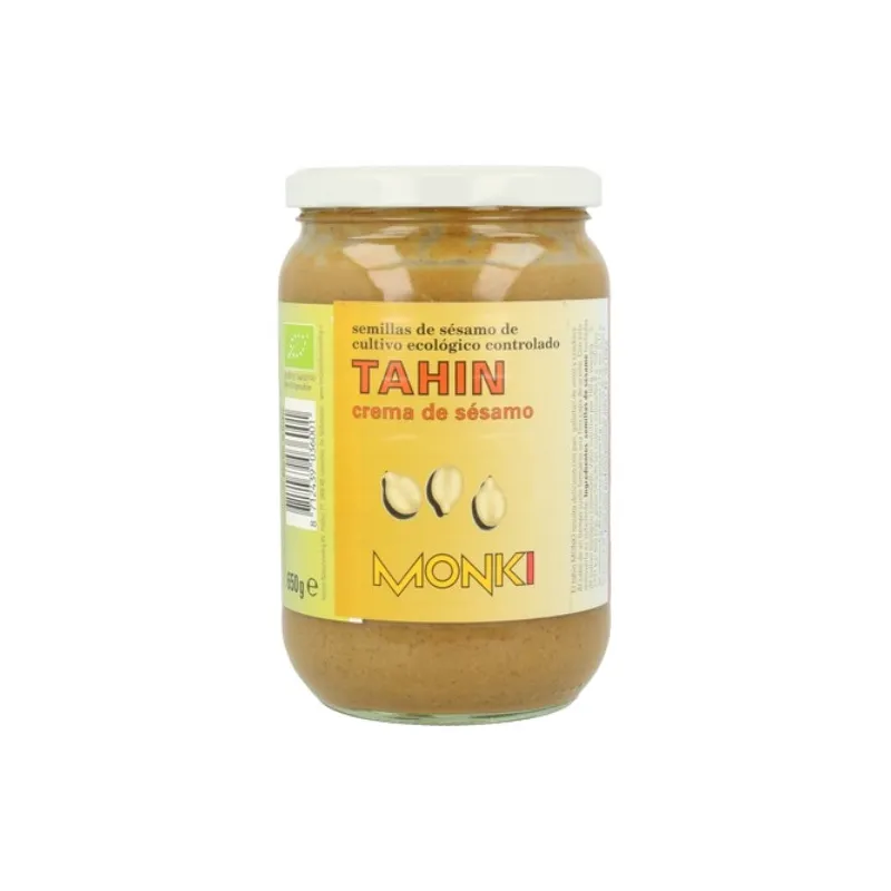 Naturitas Monki tahin crema sésamo sin sal bio, 650 g. Nutrición saludable.  Naturitas Monki tahin crema sésamo sin sal bio, 650 g. Nutrición saludable.