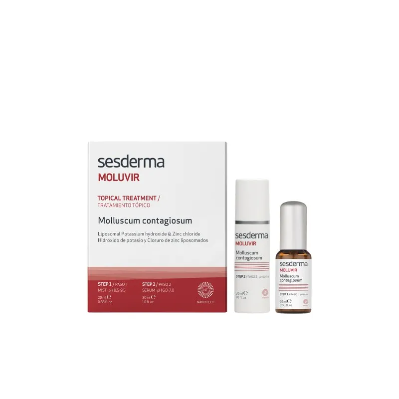 SESDERMA MOLUVIR TRATAMIENTO TOPICO 2 PASOS 20 ML + 30 ML