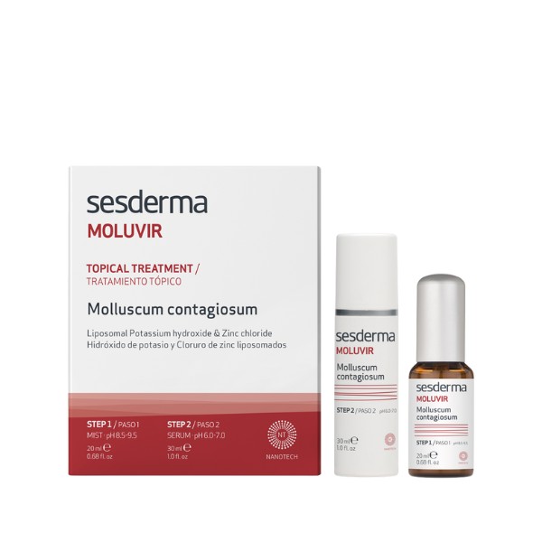 SESDERMA MOLUVIR TRATAMIENTO TOPICO 2 PASOS 20 ML + 30 ML