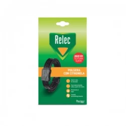 Relec Pulsera Antimosquitos Negra