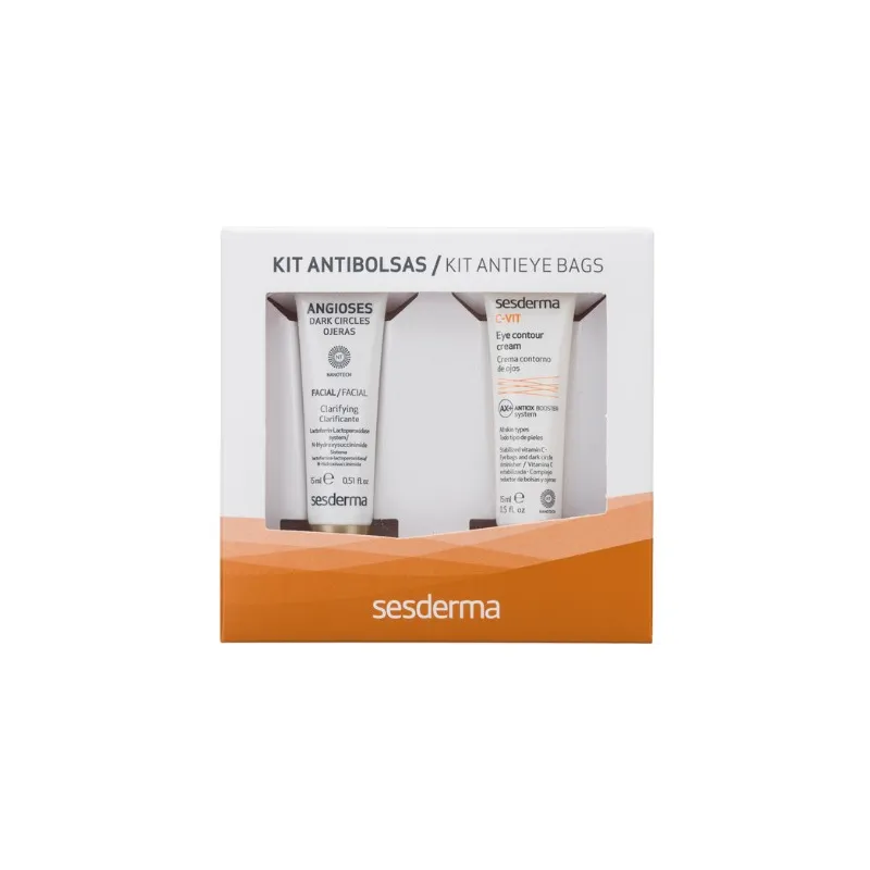 Sesderma Kit Antibolsas Angioses + C-Vit Contorno, 2x15ml. Sesderma Kit Antibolsas Angioses + C-Vit Contorno, 2x15ml.