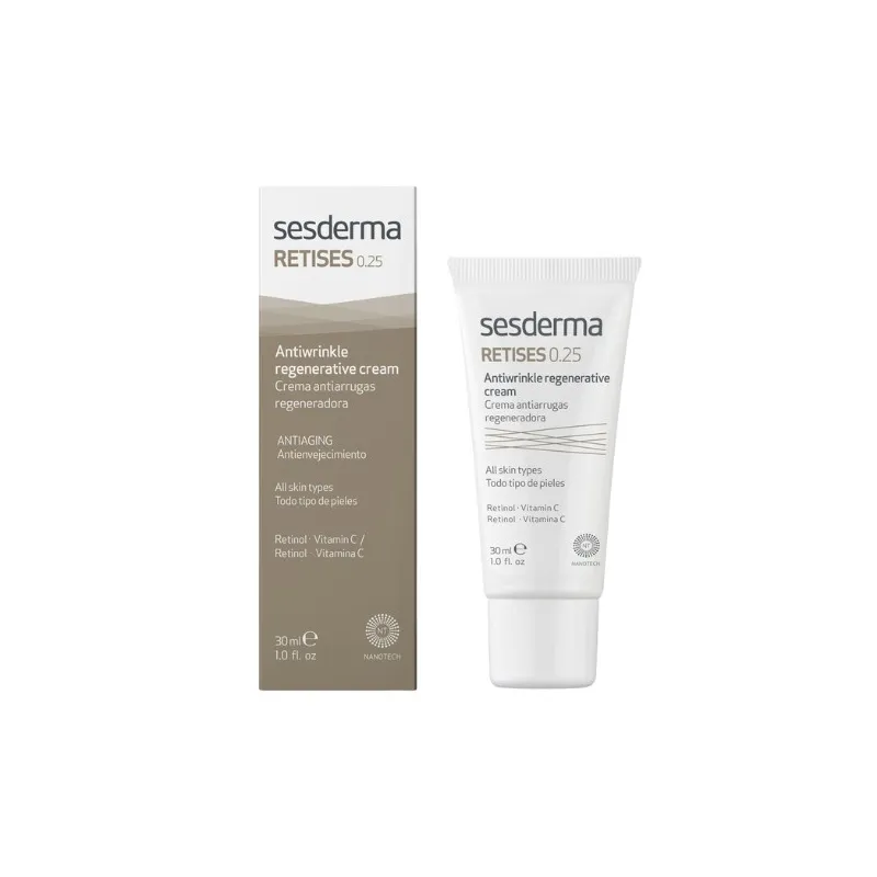 Retises 0.25 crema antiarrugas regeneradora Sesderma. 30 ml Retises 0.25 crema antiarrugas regeneradora Sesderma. 30 ml