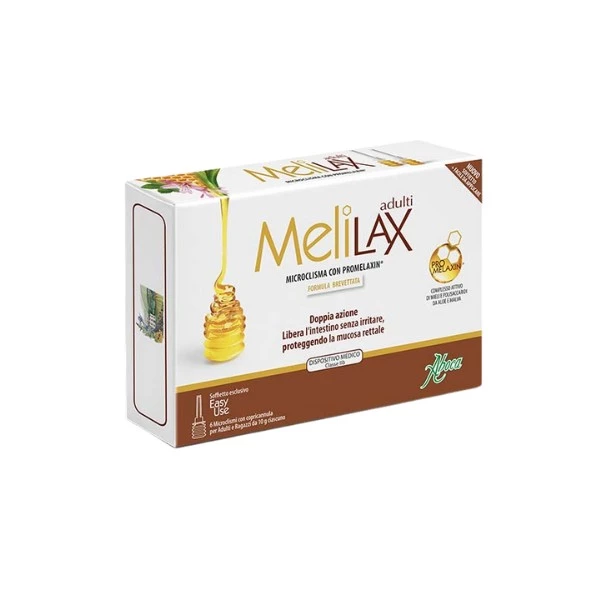 Aboca Melilax Microenemas, 6 Unidades.