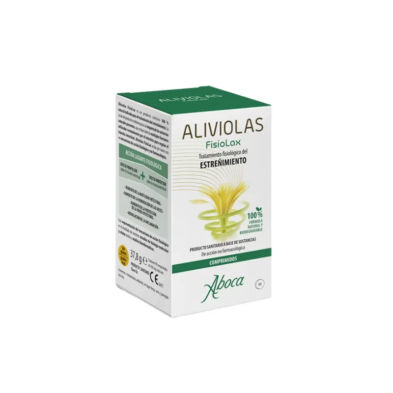 Aboca Aliviolas Fisiolax Estreñimiento, 90 cápsulas