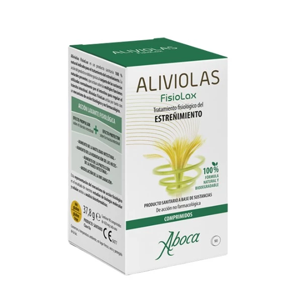 Aboca Aliviolas Fisiolax Estreñimiento, 90 cápsulas