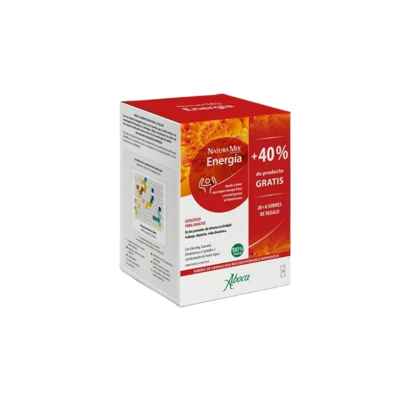 Natura Mix Advanced Energía, 20 + 8 sobres bucodispersables