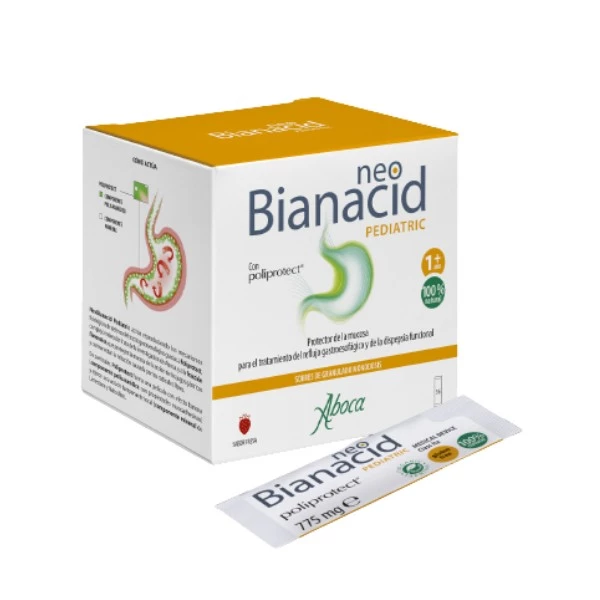 Aboca Neobianacid Pediátrico, 36 sobres de fresa