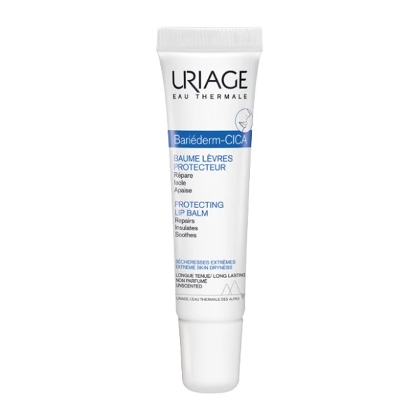 Uriage Bariederm cica labios bálsamo, 15ml.