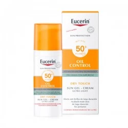 Eucerin Sun Gel Creme Rostro SPF50+, 50ml.