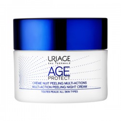 Uriage Age Protect Crema Noche Peeling, 50ml.