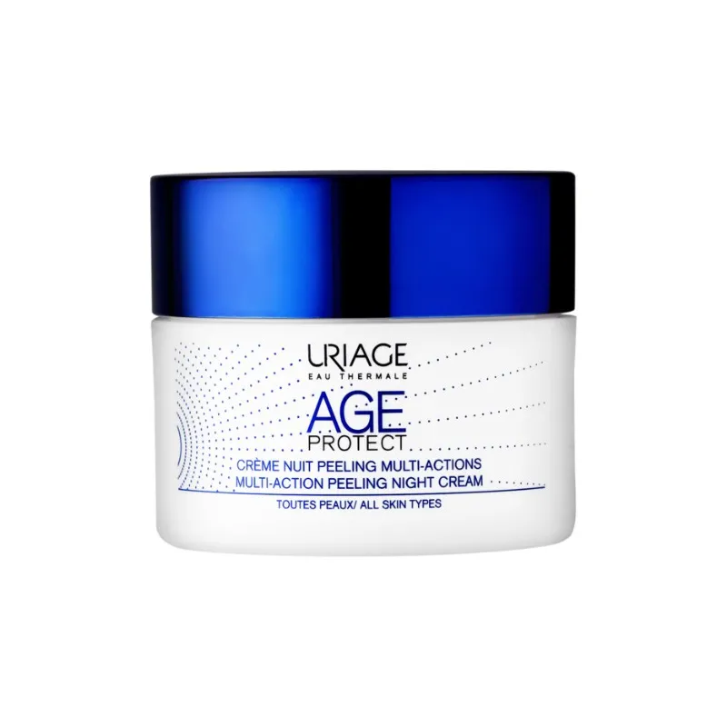 Uriage Age Protect Crema Noche Peeling, 50ml.