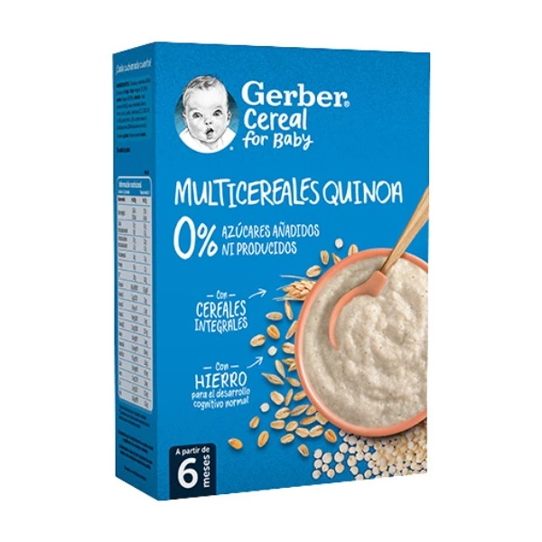 GERBER MULTICEREALES CON QUIBOA 270G