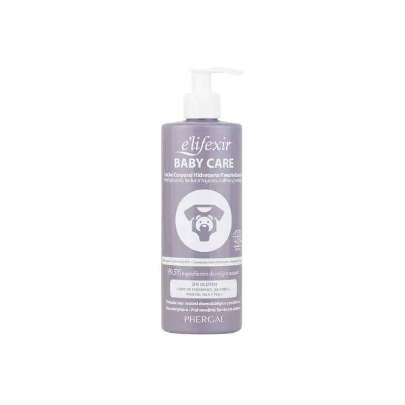 Elifexir Baby Care Eco Leche Corporal Hidratante, 400ml.