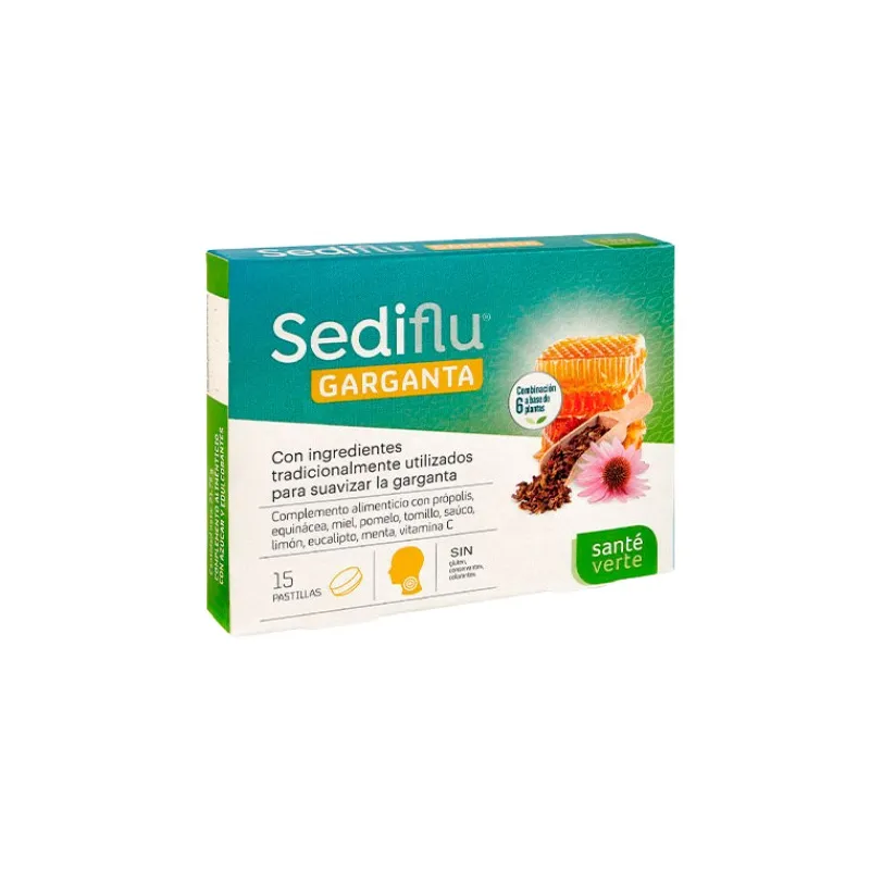 SEDIFLU GARGANTA 15 PASTILLAS