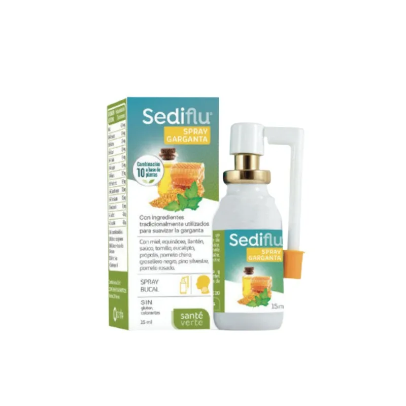 SEDIFLU SPRAY GARGANTA 1 ENVASE 15 ML