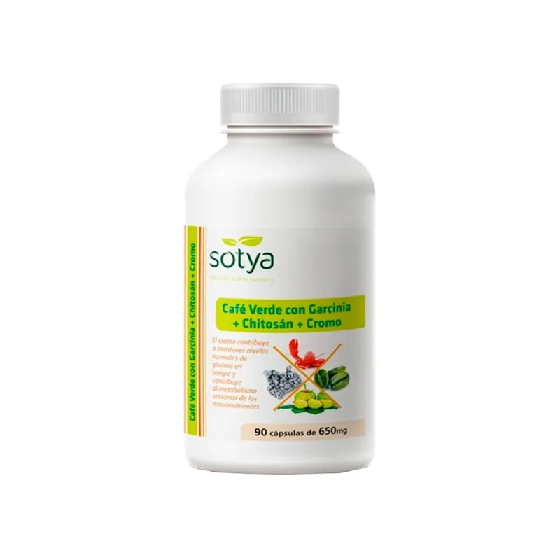 Sotya café verde + Garcinia, 90 cápsulas | Farmacia Barata