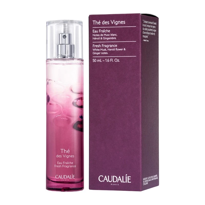 Caudalie agua refrescante the des vignes