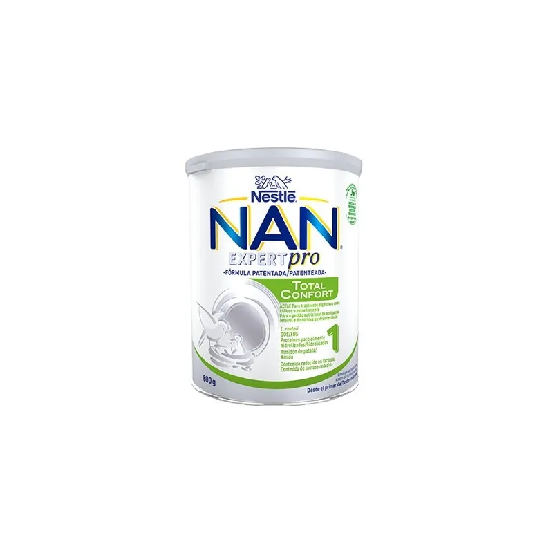 NAN expert pro total confort 1 0-6 meses, 800 g