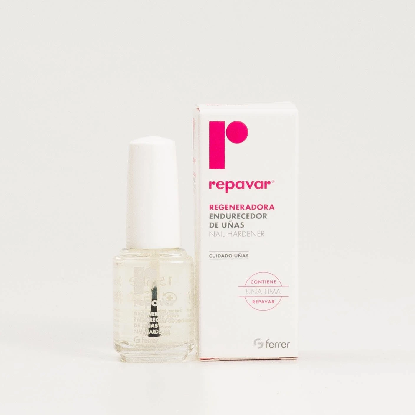 Repavar Regeneradora Endurecedor de Uñas, 15ml.