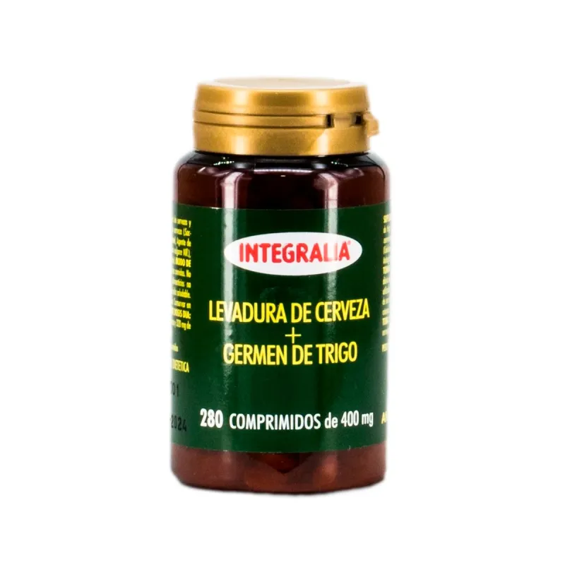Integralia Levadura de Cerveza + Germen, 280 Comp. Integralia Levadura de Cerveza + Germen, 280 Comp.