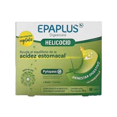 Epaplus Helicocid, 30 comprimidos