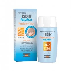 Fotoprotector Isdin Pediatrics Fusion Water SPF50, 50ml.