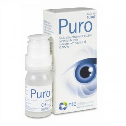 Puro solución oftálmica estéril, 10 ml